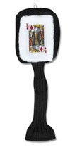 CASINO KING OF DIAMOND HEADCOVER,OVERSIZE TO 500cc*NEW