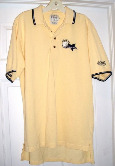 JOHN ELWAY GOLF CLASSIC POLO SHIRT, SMALL **NEW**