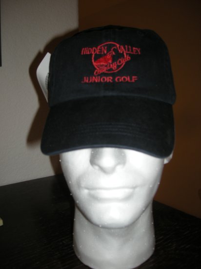 HIDDEN VALLEY COUNTRY CLUB JUNIOR GOLF BALL CAP *NEW*