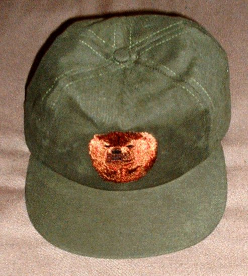 HUSKIES EMBROIDERED CAP, Khaki color *NEW