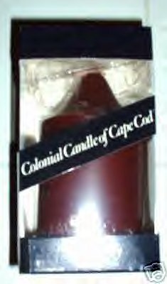 COLONIAL CANDLE OF CAPE COD MULBERRY 5.5" PILLAR *NIB