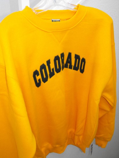 COLORADO STATE UNIVERSITY SWEATSHIRT, LARGE *NEW*