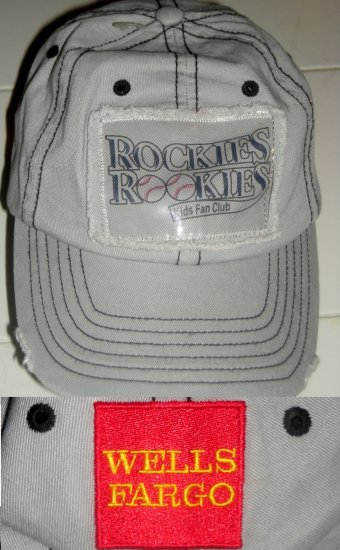 COLORADO ROCKIES ROOKIES - KIDS FAN CLUB CAP *NEW*