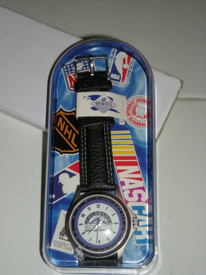 COLORADO ROCKIES COLLECTIBLE WRISTWATCH *NEW*