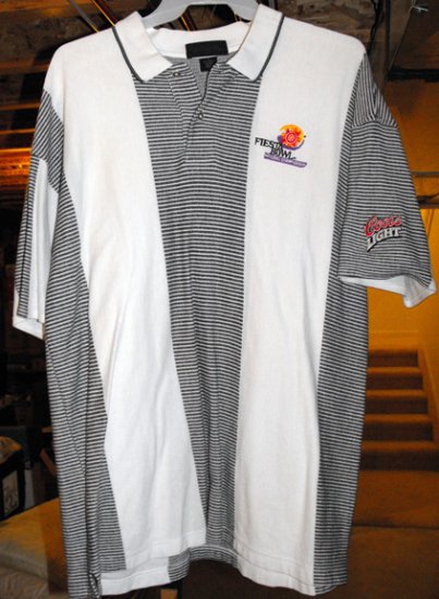 FIESTA BOWL NATIONAL CHAMPIONSHIP POLO SHIRT, LG *NEW*