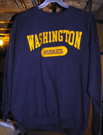 WASHINGTON UNIVERSITY SWEATSHIRT, SIZE: XLARGE *NEW*