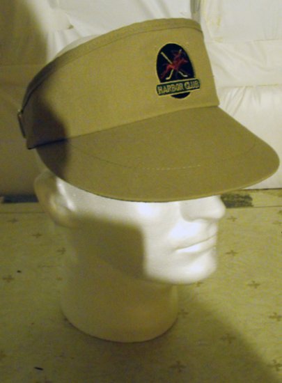 HARBOR CLUB EMBROIDERED VISOR **NEW**