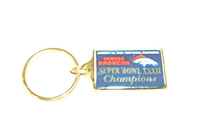 DENVER BRONCOS SUPER BOWL 32 CHAMPIONS KEYCHAIN *NEW*