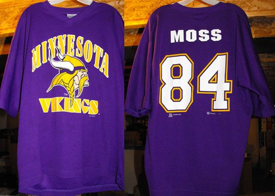 RANDY MOSS MINNESOTA VIKINGS JERSEY, Size:XL **NEW**