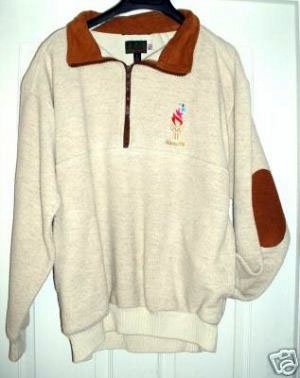 ATLANTA 1996 OLYMPICS PULL-OVER, LARGE **NEW**