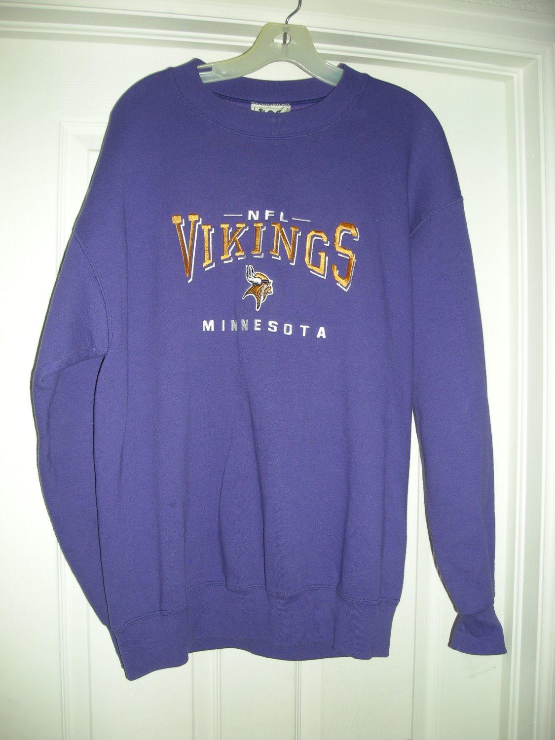 MINNESOTA VIKINGS NFL SWEATSHIRT, LARGE **NEW**