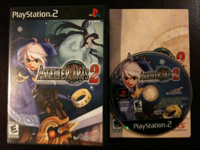 PS2 Atelier Iris 2 Azoth of Destiny Complete