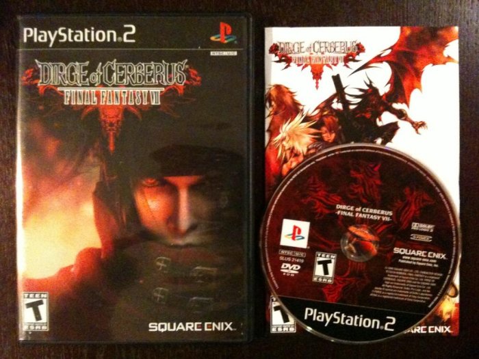 PS2 Dirge of Cerberus Black Label Complete