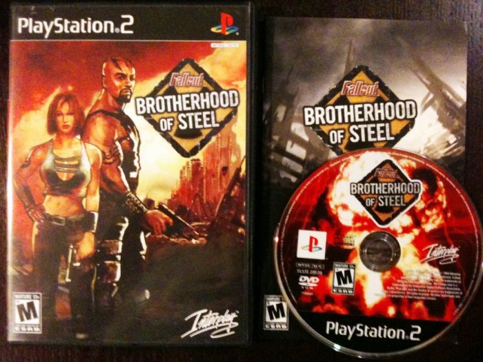 PS2 Fallout Brotherhood of Steel