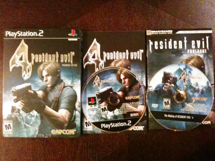 PS2 Resident Evil 4 Premium Edition