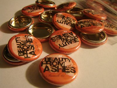 1" Skull Button