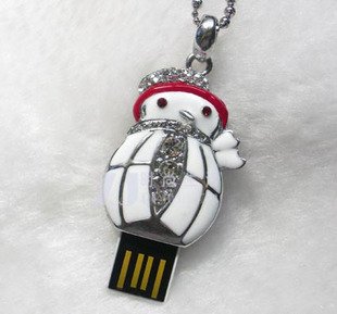 data traveler flash drive necklace 4 GB