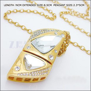 data traveler flash drive necklace 4 GB