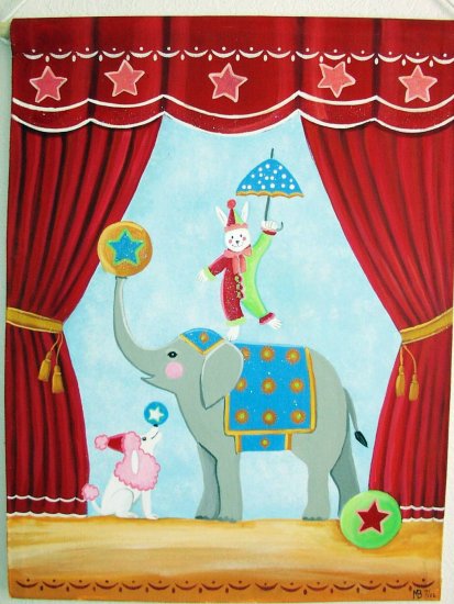Circus Theme Wall Hanging
