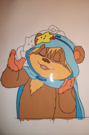 EWOKS ANIMATION CEL MALANI (001)