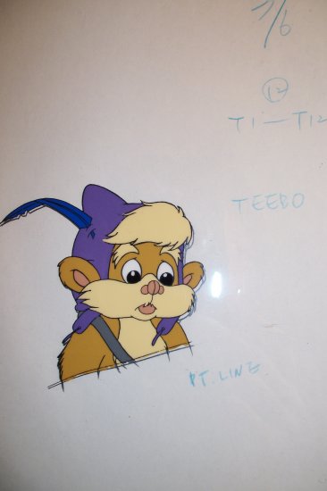 EWOK ANIMATION CEL TEEBO (001)