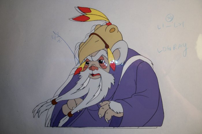 EWOK ANIMATION CEL LOGRAY (001)
