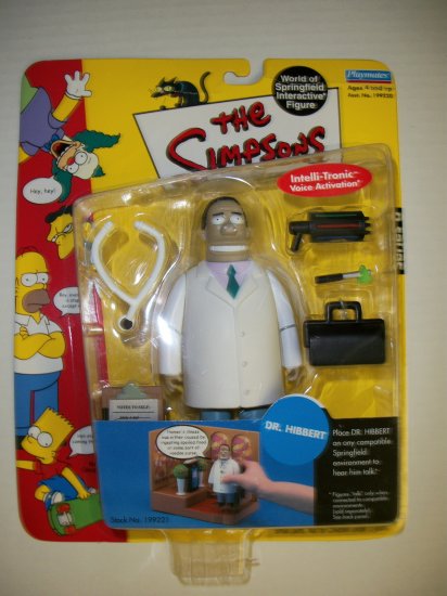 SIMPSONS INTERACTIVE DR. HIBBERT Action Figure