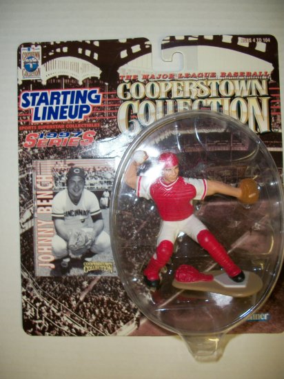 STARTING LINEUP 1997 COOPERSTOWN JOHNNY BENCH Figure