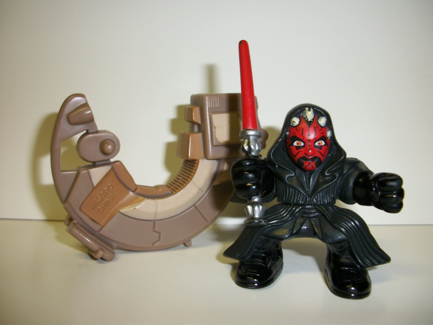 STAR WARS GALACTIC HEROES DARTH MAUL & SPEEDER Figure