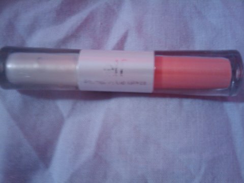 Elf plumping lipglaze in Baby Doll
