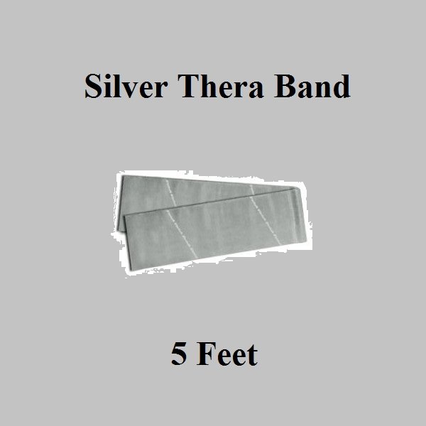 1 Silver Thera-Band, Theraband Resistance Exercise Band