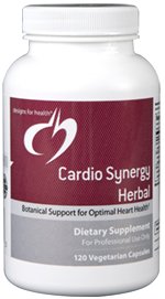 Cardio Synergy Herbal - 120 Vegetarian Capsules - Designs for Health