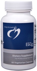 EGCg from Green Tea Extract - 60 Vegetarian Capsules - Designs for Health