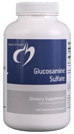 Glucosamine Sulfate 1000 mg - 180 Vegetarian Capsules - Designs for Health