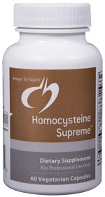 Homocysteine Supreme - 60 Vegetarian Capsules - Designs for Health