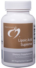 Lipoic Acid Supreme - 60 Vegetarian Capsules - Designs for Health