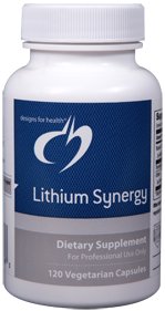 Lithium Synergy - 120 Vegetarian Capsules - Designs for Health