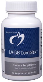 LV-GB (Liver-Gallbladder) Complex - 90 Vegetarian Capsules - Designs for Health