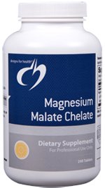 Magnesium Malate Chelate - 240 Tablets - Designs for Health