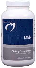 MSM 1000 mg - 240 Vegetarian Capsules - Designs for Health