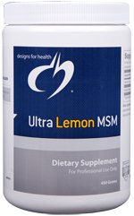 Ultra Lemon MSM Powder - 450 gm - Designs for Health