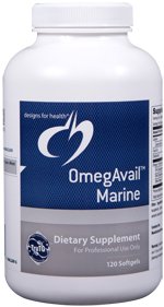 OmegAvail Marine with Lipase - 120 Softgels - Designs for Health