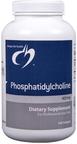Phosphatidylcholine 420 mg - 180 Softgels - Designs for Health