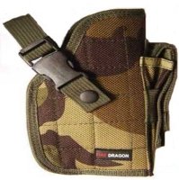 Camouflage Airsoft Gun Holster - Right Side