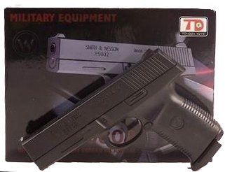 S & W P-9802 Pistol Spring Powered