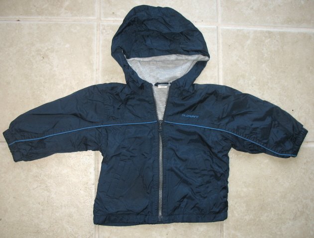 OLD NAVY Boys Wind Jacket 12 18 24 Mo GUC