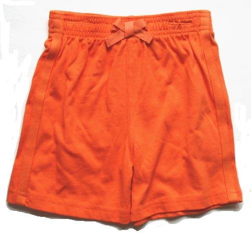PEEK A BABE Girls Orange Bow Shorts 24 Mo NEW