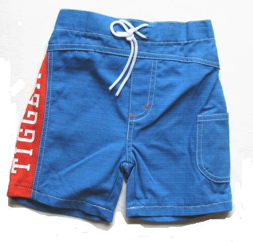 DISNEY Boys Blue Tigger Board Shorts 3 6 Mo NEW