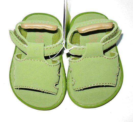 GYMBOREE Island Excursion Boys Green Sandals 05 12 18 Mo NEW $24