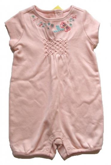 GYMBOREE Made With Love Girls Shorts Romper 3-6 Mo NEW $26